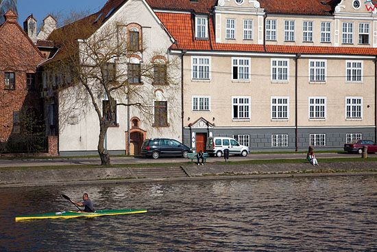 PL, warm-maz. Elblag - Bulwar Zygmunta Augusta.